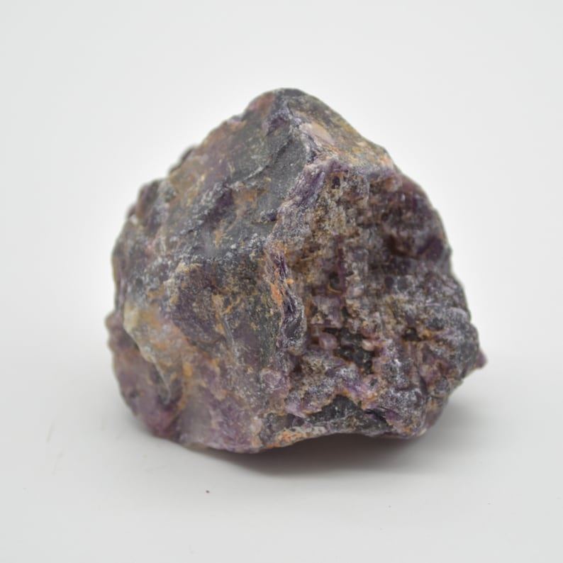 Raw Aquamarine in Fluorite Specimen Rock - 90 grams