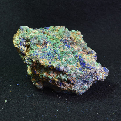 Raw Azurite Malachite Crystal Cluster Specimen from Mexico - 313 grams #03