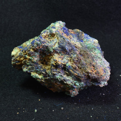 Raw Azurite Malachite Crystal Cluster Specimen from Mexico - 313 grams #03