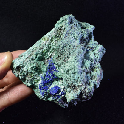 Raw Azurite Malachite Crystal Cluster Specimen from Mexico - 8 Options - Lot 2
