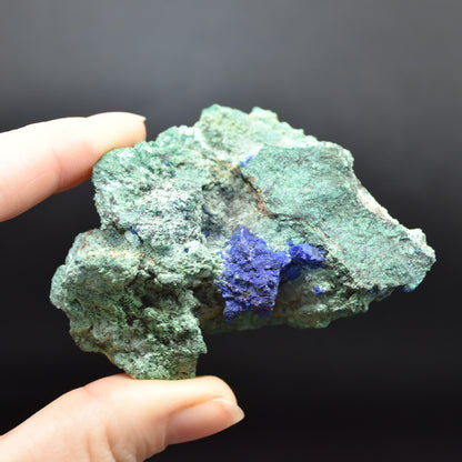 Raw Azurite Malachite Crystal Cluster Specimen from Mexico - 8 Options - Lot 2