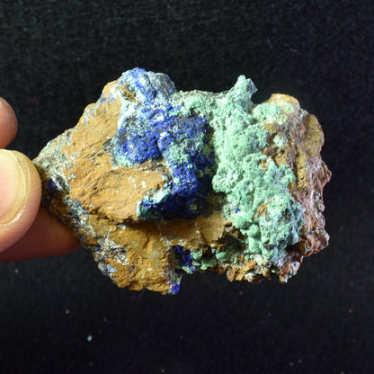 Raw Azurite Malachite Crystal Cluster Specimen from Mexico - 8 Options - Lot 3
