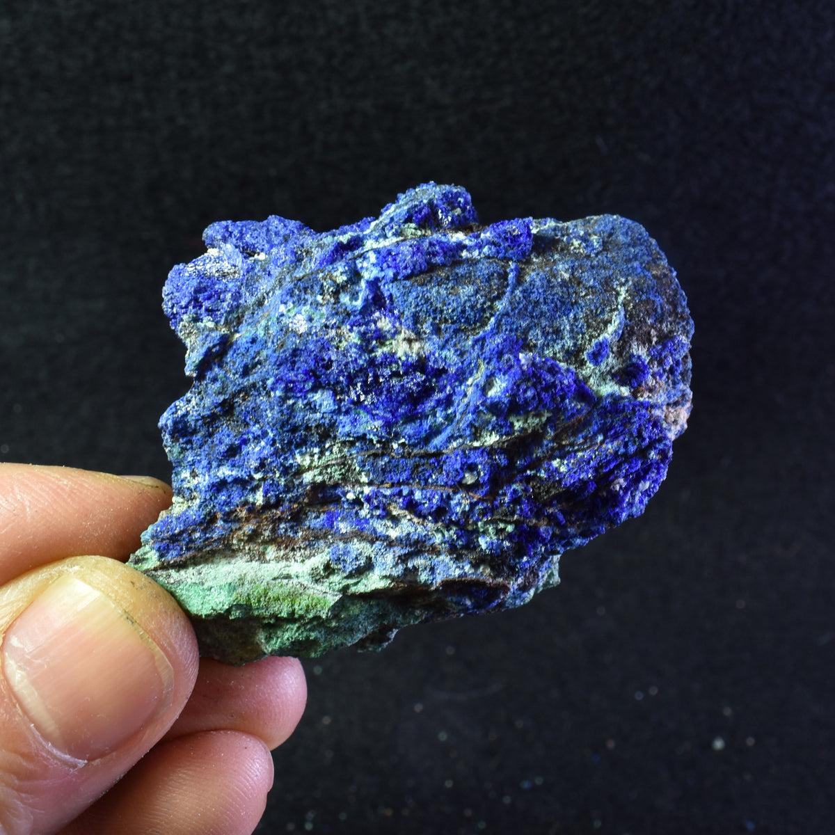 Raw Azurite Malachite Crystal Cluster Specimen from Mexico - 8 Options - Lot 3