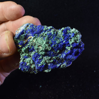 Raw Azurite Malachite Crystal Cluster Specimen from Mexico - 8 Options - Lot 4