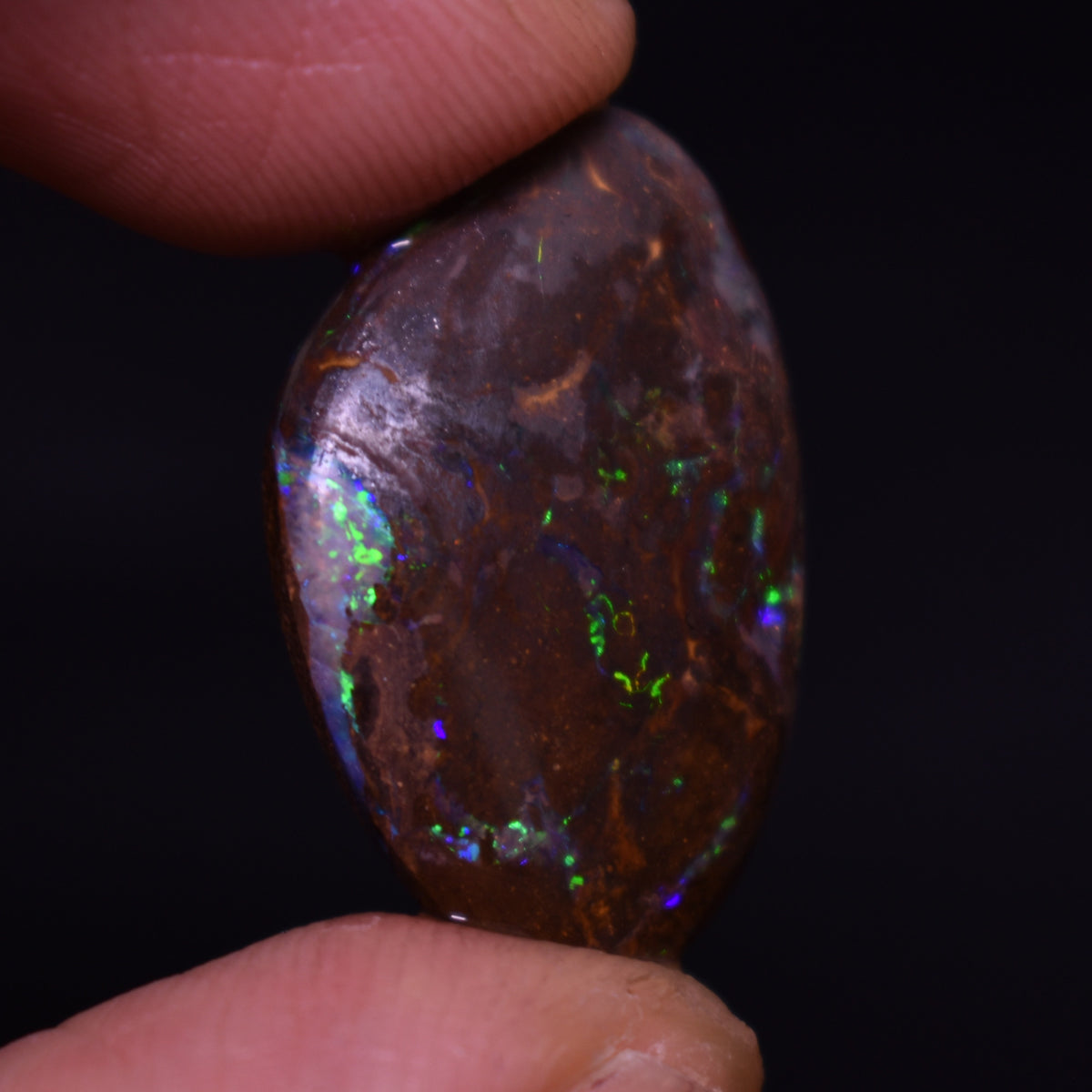 Australian Rough Boulder Opal, Raw Matrix Specimen - 17ct weight #05