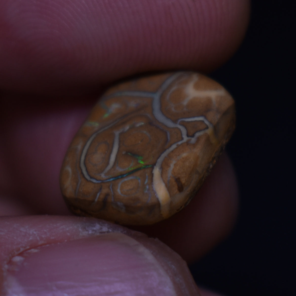 Australian Rough Boulder Opal, Raw Matrix Specimen - 7ct weight #06