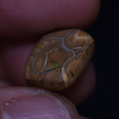 Australian Rough Boulder Opal, Raw Matrix Specimen - 7ct weight #06