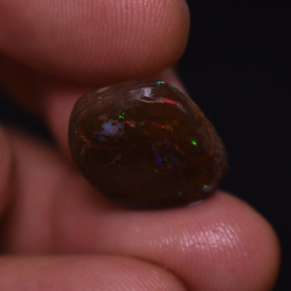 Australian Rough Boulder Opal, Raw Matrix Specimen - 10.8ct weight #09