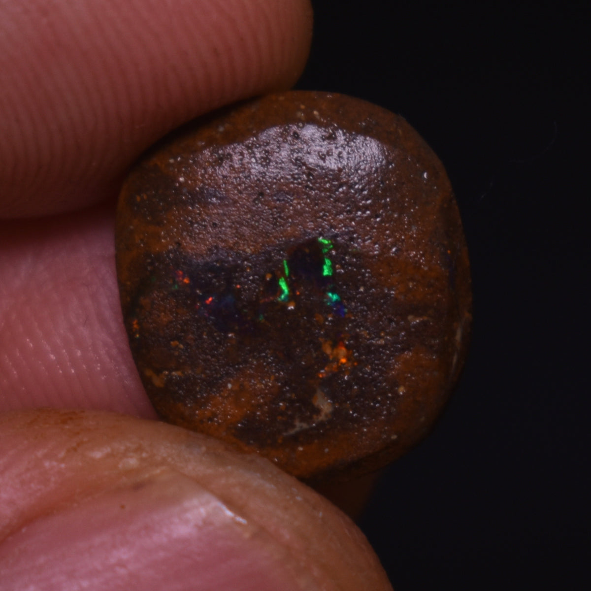 Australian Rough Boulder Opal, Raw Matrix Specimen - 6.8ct weight #13
