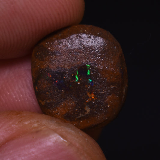 Australian Rough Boulder Opal, Raw Matrix Specimen - 6.8ct weight #13