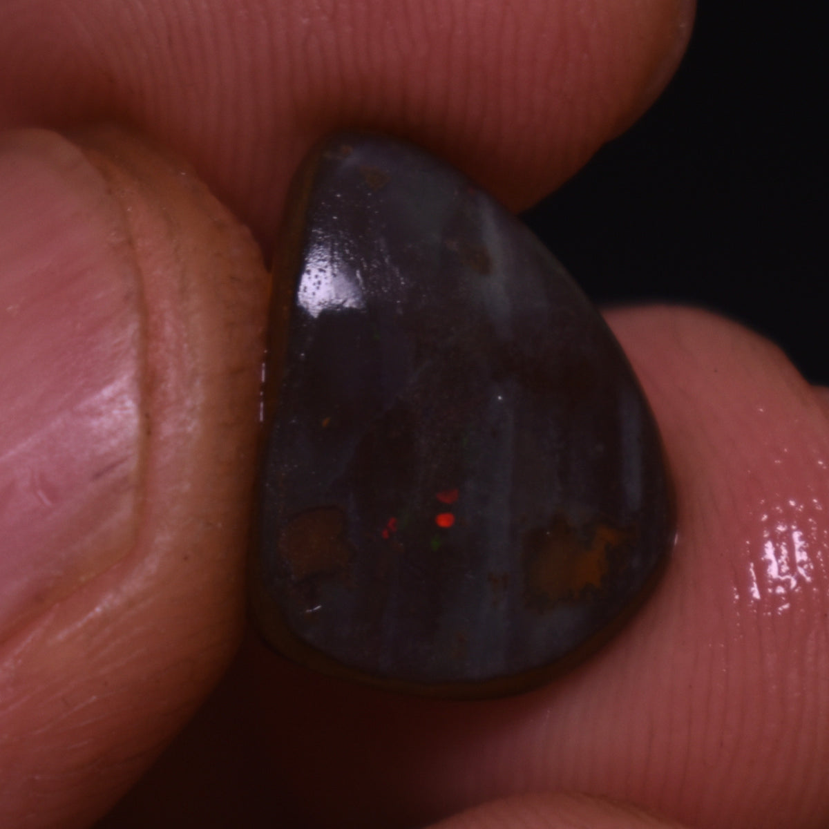 Australian Rough Boulder Opal, Raw Matrix Specimen - 5.8ct weight #16