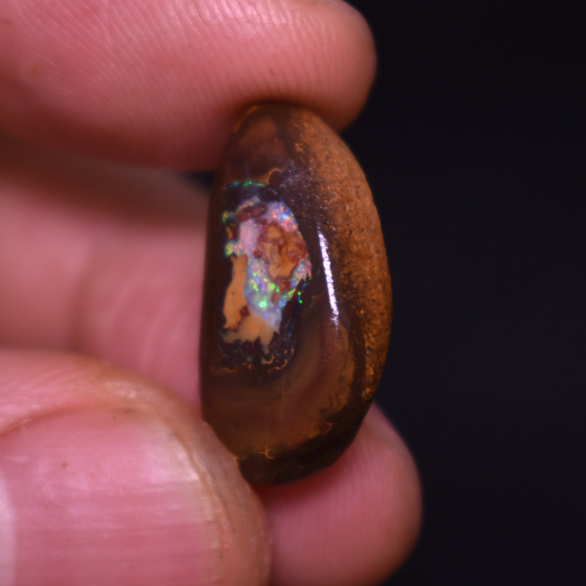 Australian Rough Boulder Opal, Raw Matrix Specimen - 13.9ct weight #20