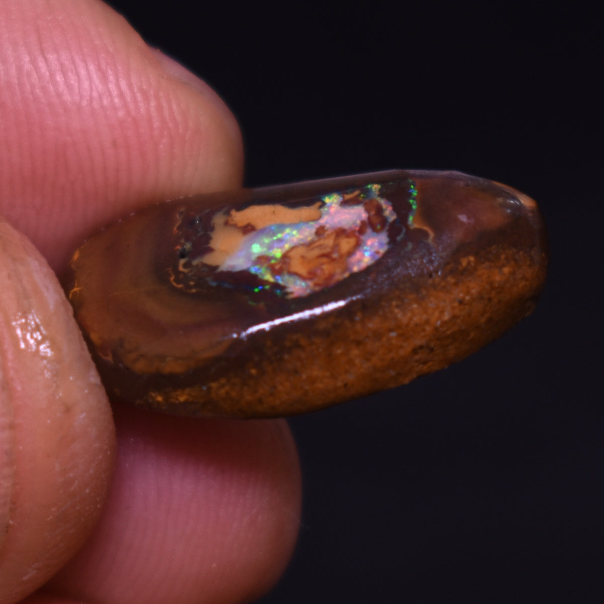 Australian Rough Boulder Opal, Raw Matrix Specimen - 13.9ct weight #20