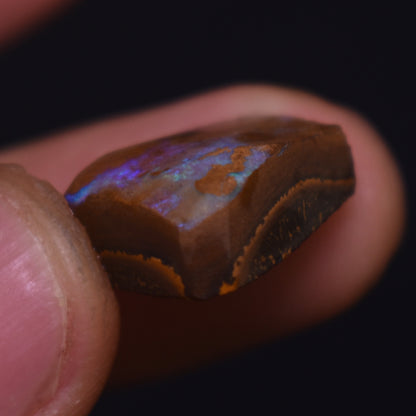 Australian Rough Boulder Opal, Raw Matrix Specimen - 19.25ct weight #26
