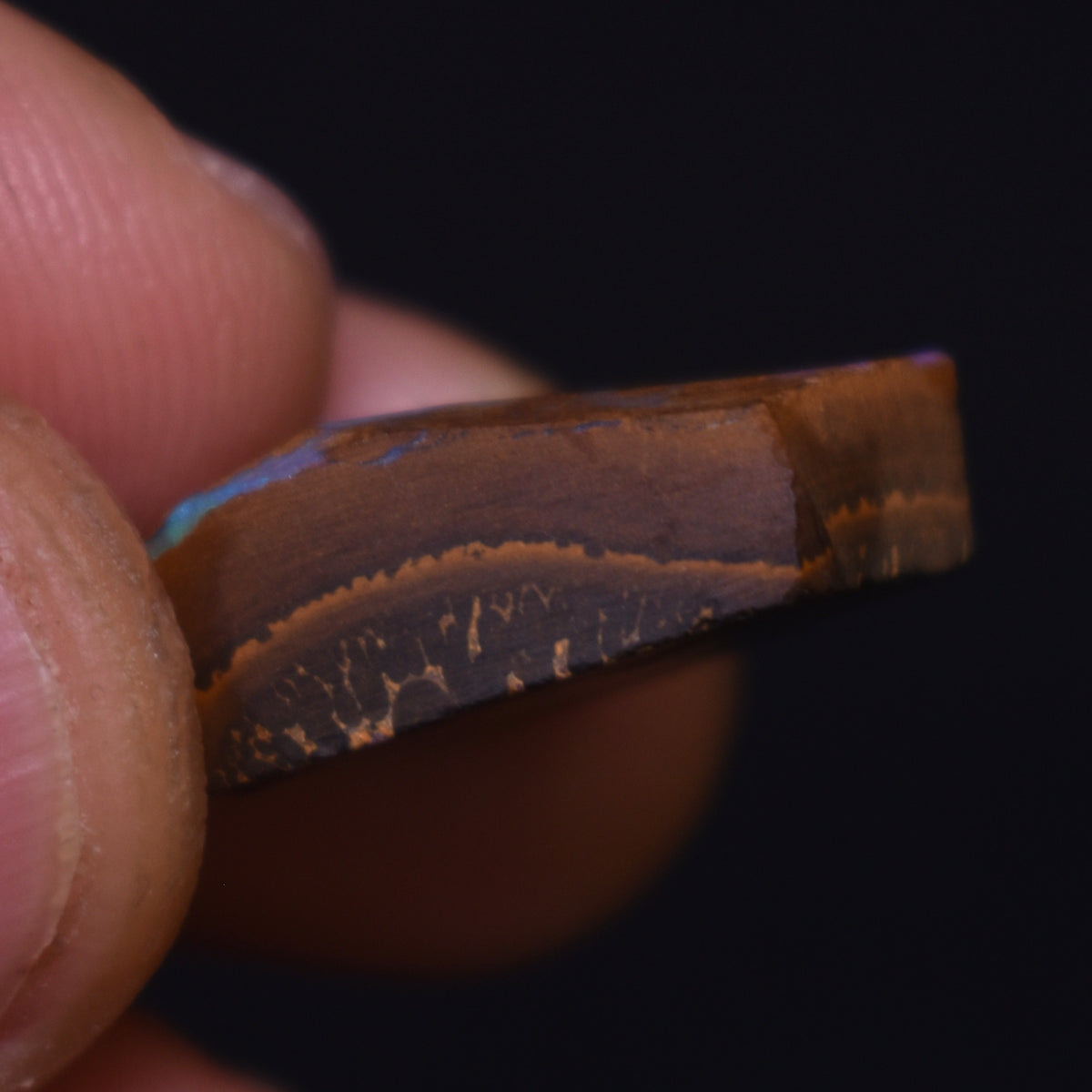 Australian Rough Boulder Opal, Raw Matrix Specimen - 19.25ct weight #26