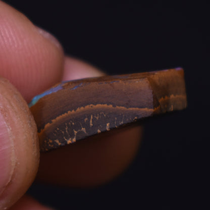 Australian Rough Boulder Opal, Raw Matrix Specimen - 19.25ct weight #26