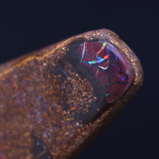Australian Rough Boulder Opal, Raw Matrix Specimen - 31ct weight #28