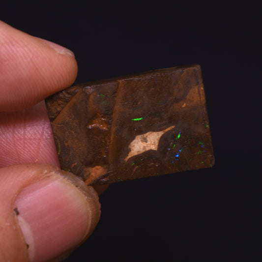 Australian Rough Boulder Opal, Raw Matrix Specimen - 30ct weight #30