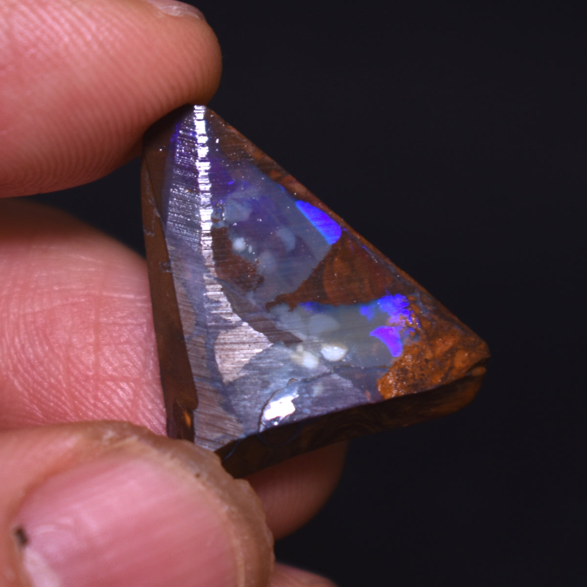 Australian Rough Boulder Opal, Raw Matrix Specimen - 17.8ct weight #31