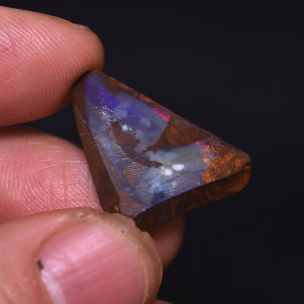 Australian Rough Boulder Opal, Raw Matrix Specimen - 17.8ct weight #31