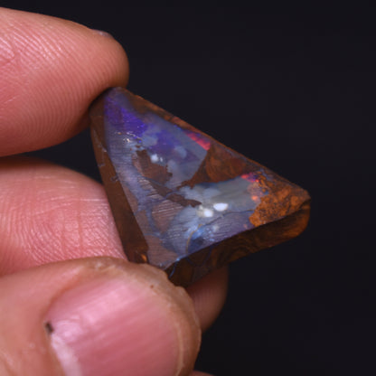 Australian Rough Boulder Opal, Raw Matrix Specimen - 17.8ct weight #31