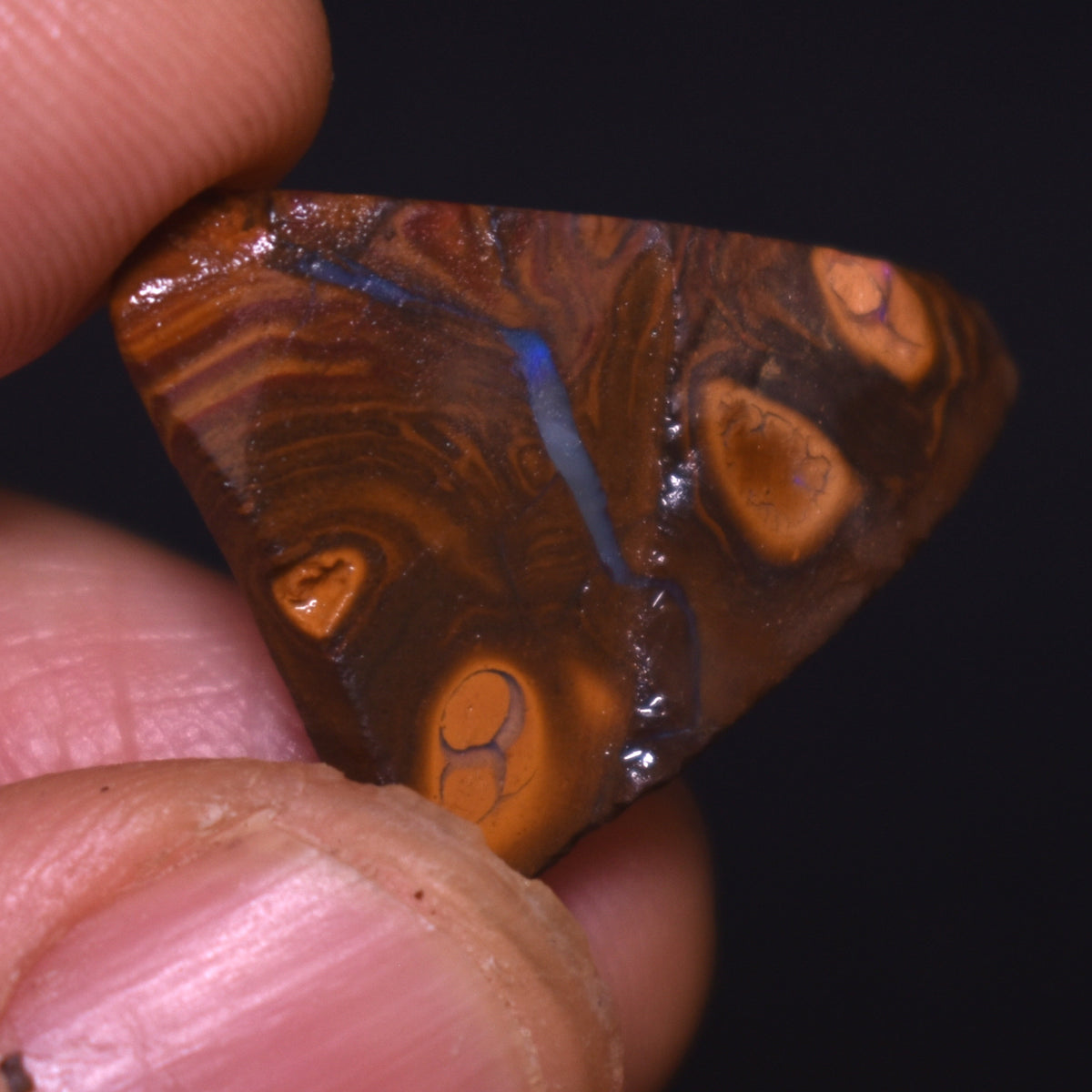 Australian Rough Boulder Opal, Raw Matrix Specimen - 17.8ct weight #31