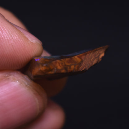 Australian Rough Boulder Opal, Raw Matrix Specimen - 17.8ct weight #31