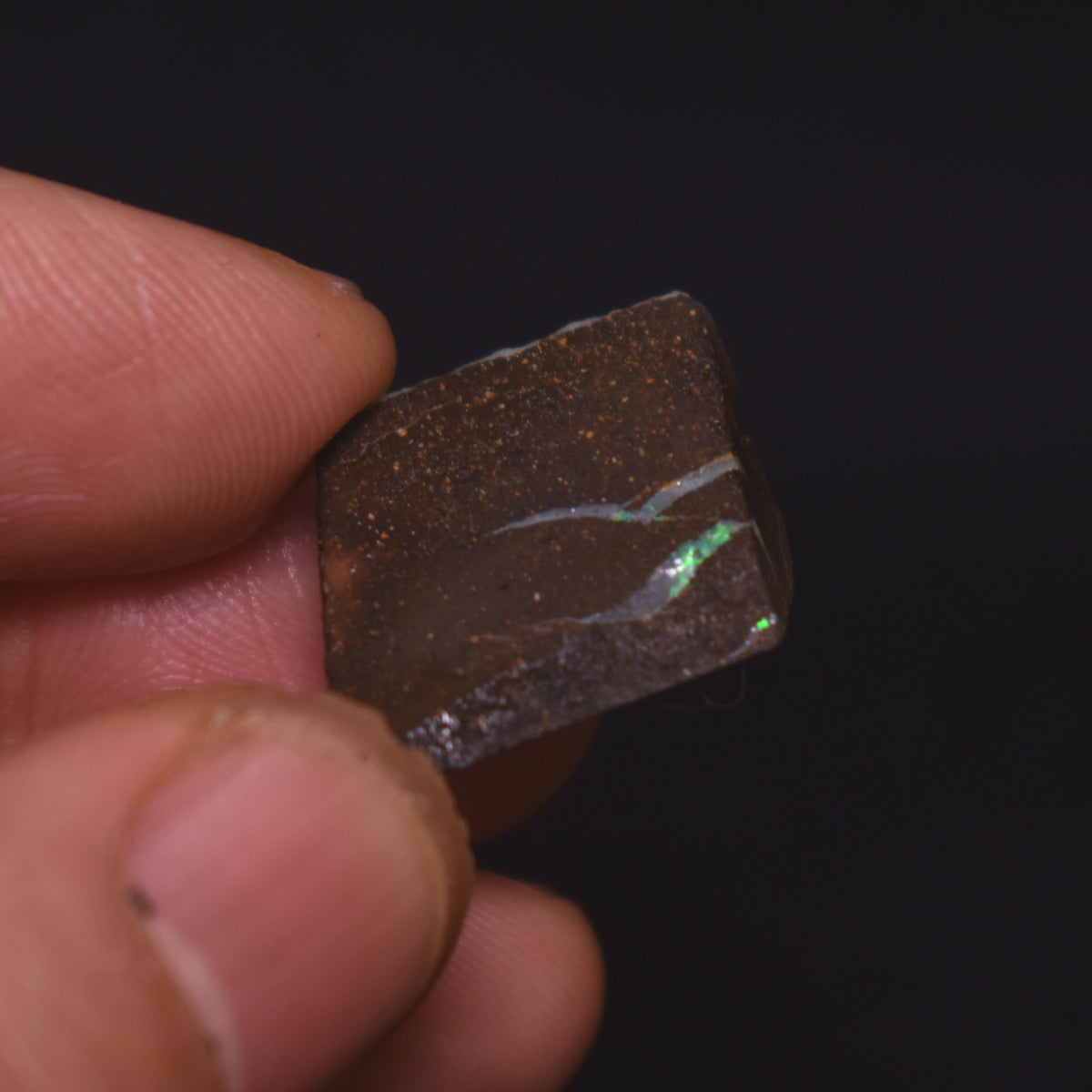 Australian Rough Boulder Opal, Raw Matrix Specimen - 24.8ct weight #34