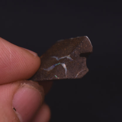 Australian Rough Boulder Opal, Raw Matrix Specimen - 24.8ct weight #34