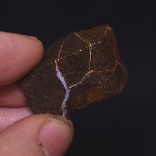 Australian Rough Boulder Opal, Raw Matrix Specimen - 64ct weight #36