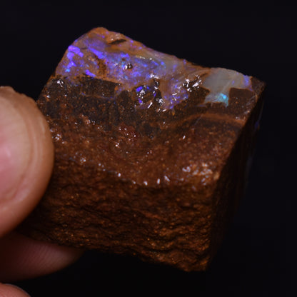 Australian Rough Boulder Opal, Raw Matrix Specimen – 127ct weight #67