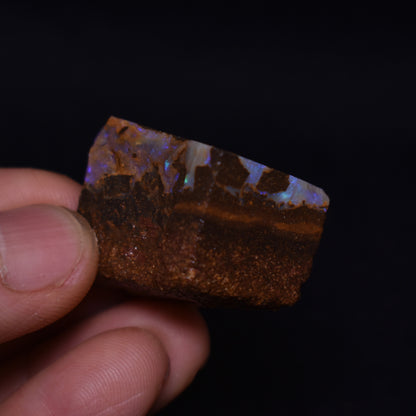 Australian Rough Boulder Opal, Raw Matrix Specimen – 127ct weight #67
