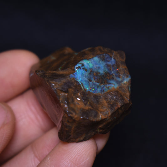 Australian Rough Boulder Opal, Raw Matrix Specimen – 173ct weight #71