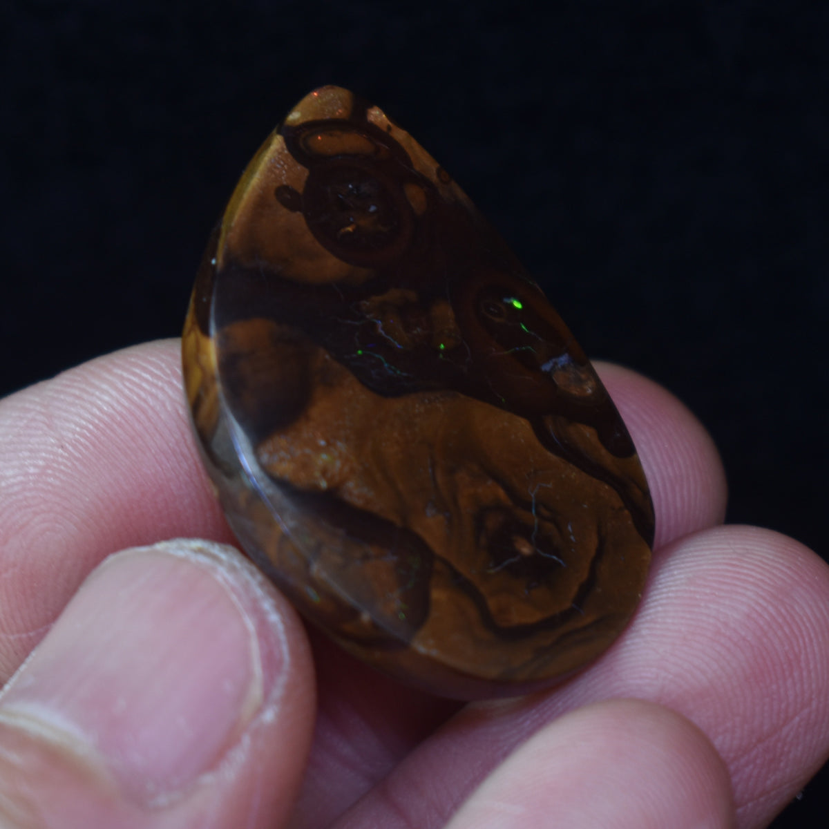 Australian Polished Boulder Opal Stone – 40ct weight #03
