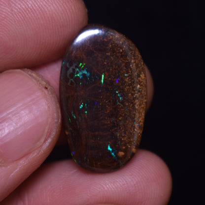 Australian Polished Boulder Opal Stone – 18ct weight #07