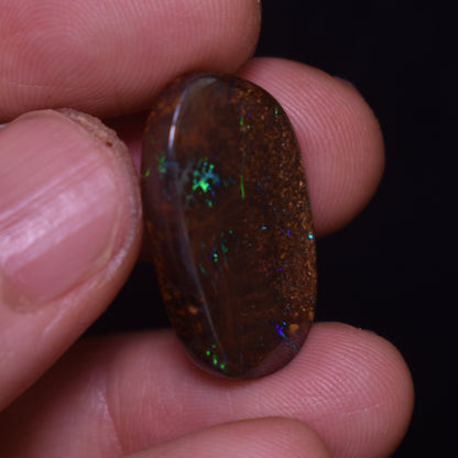 Australian Polished Boulder Opal Stone – 18ct weight #07