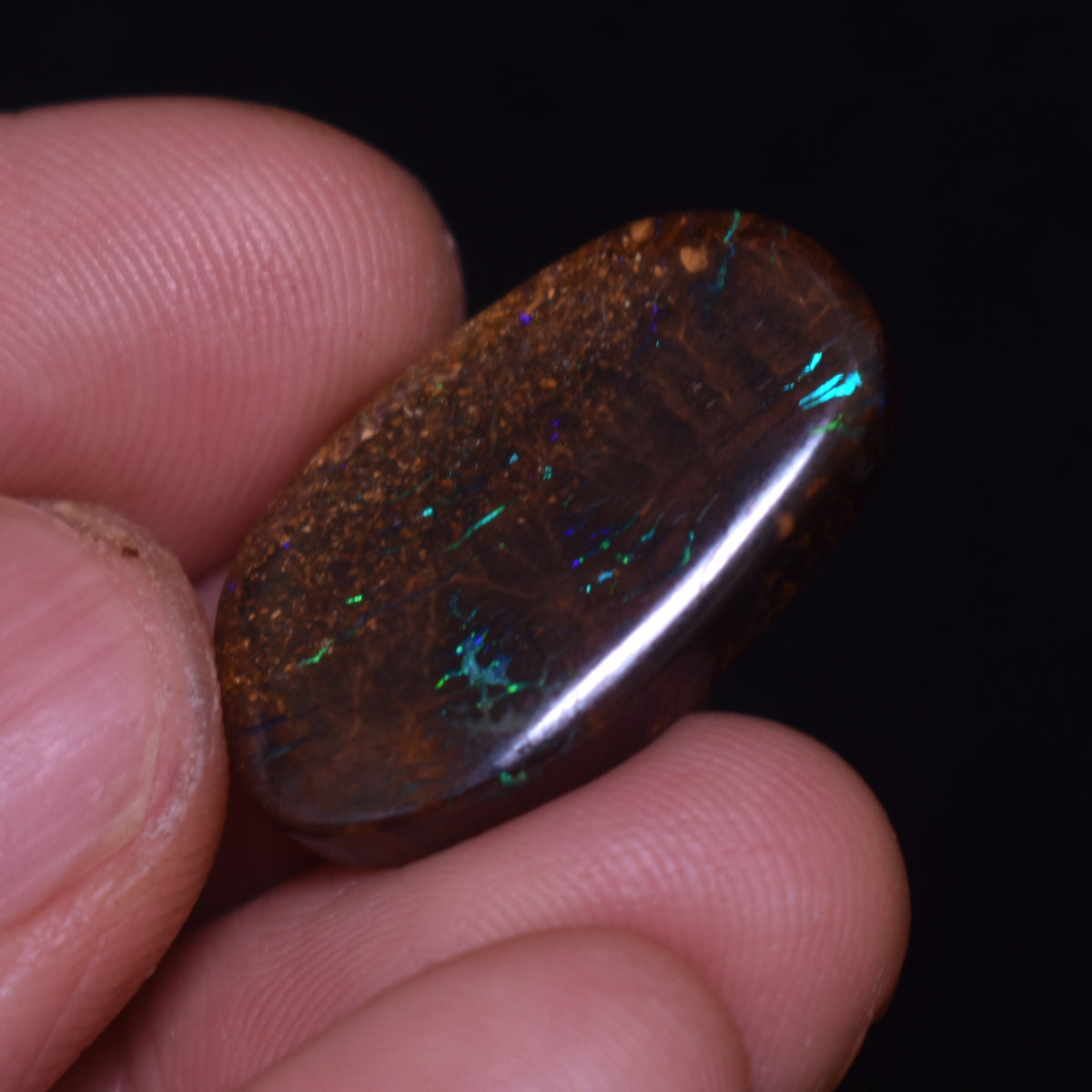 Australian Polished Boulder Opal Stone – 18ct weight #07