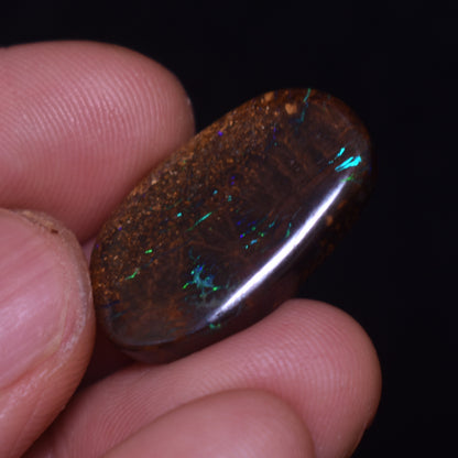 Australian Polished Boulder Opal Stone – 18ct weight #07