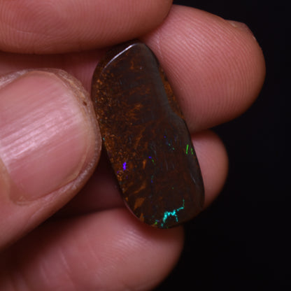 Australian Polished Boulder Opal Stone – 15ct weight #08