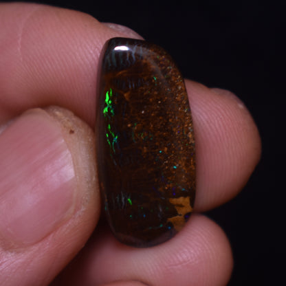 Australian Polished Boulder Opal Stone – 15ct weight #08