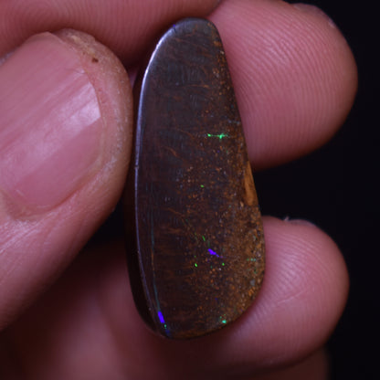 Australian Polished Boulder Opal Stone – 18ct weight #09