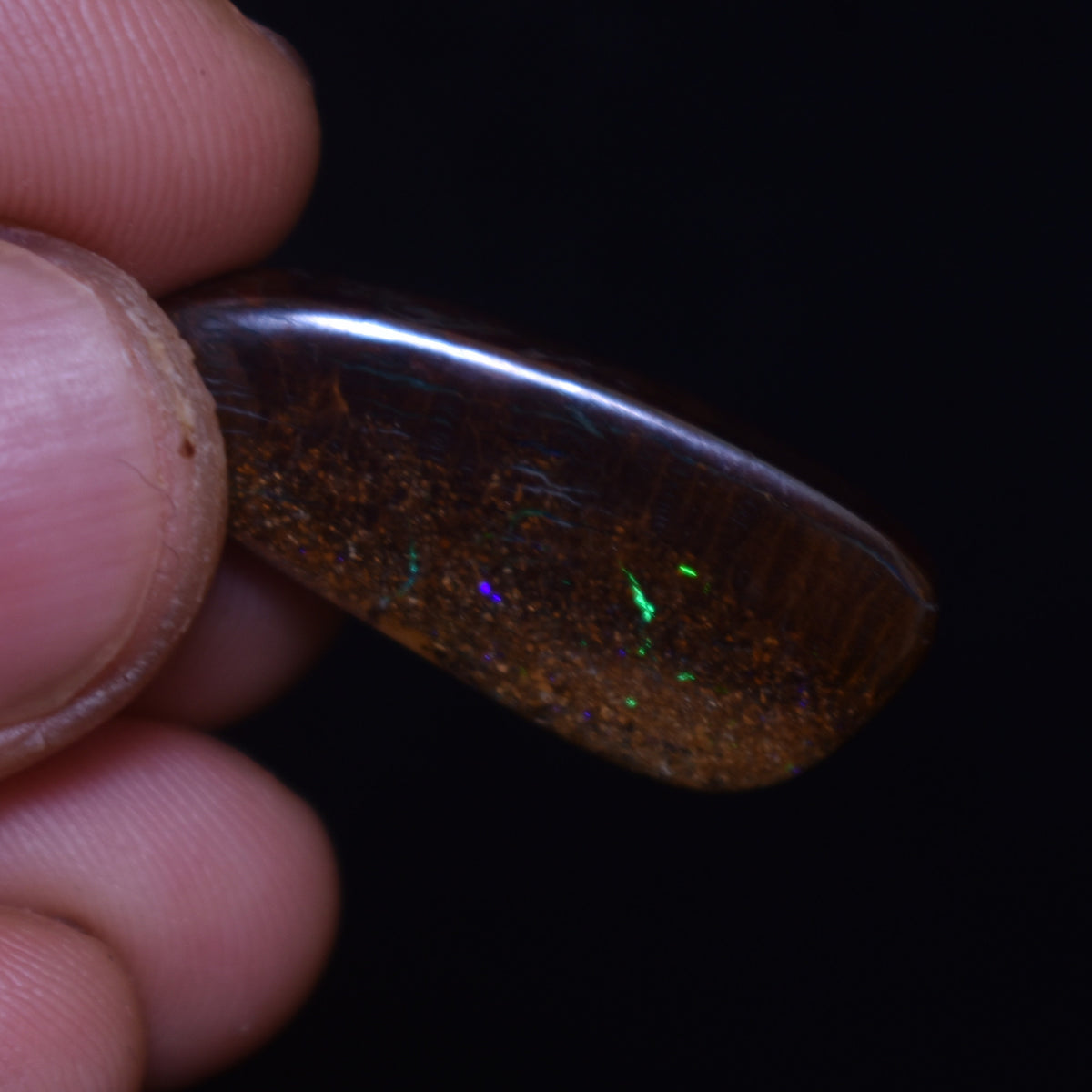 Australian Polished Boulder Opal Stone – 18ct weight #09