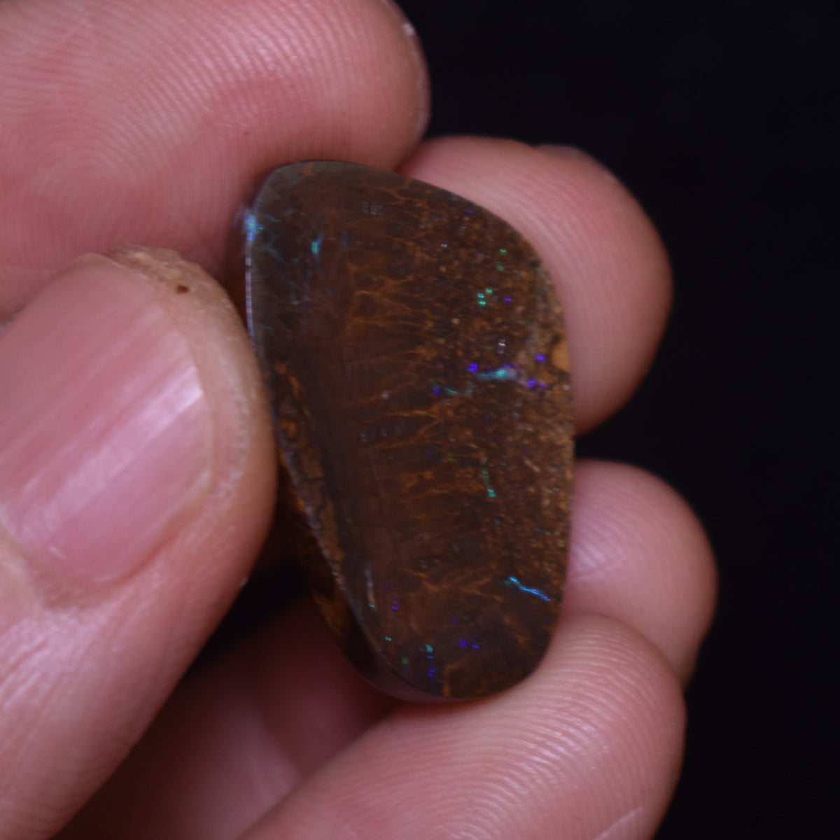Australian Polished Boulder Opal Stone – 19ct weight #10