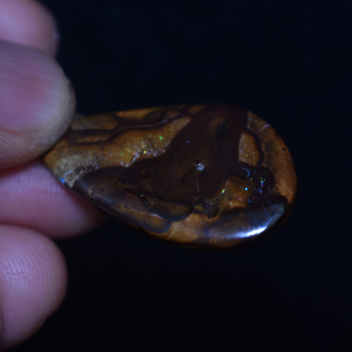 Australian Polished Boulder Opal Stone – 20ct weight #12