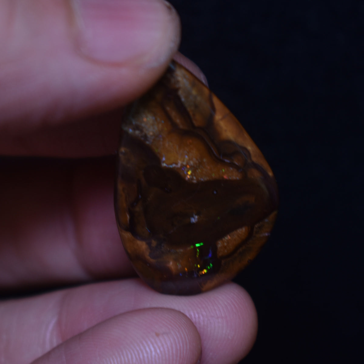 Australian Polished Boulder Opal Stone – 20ct weight #12