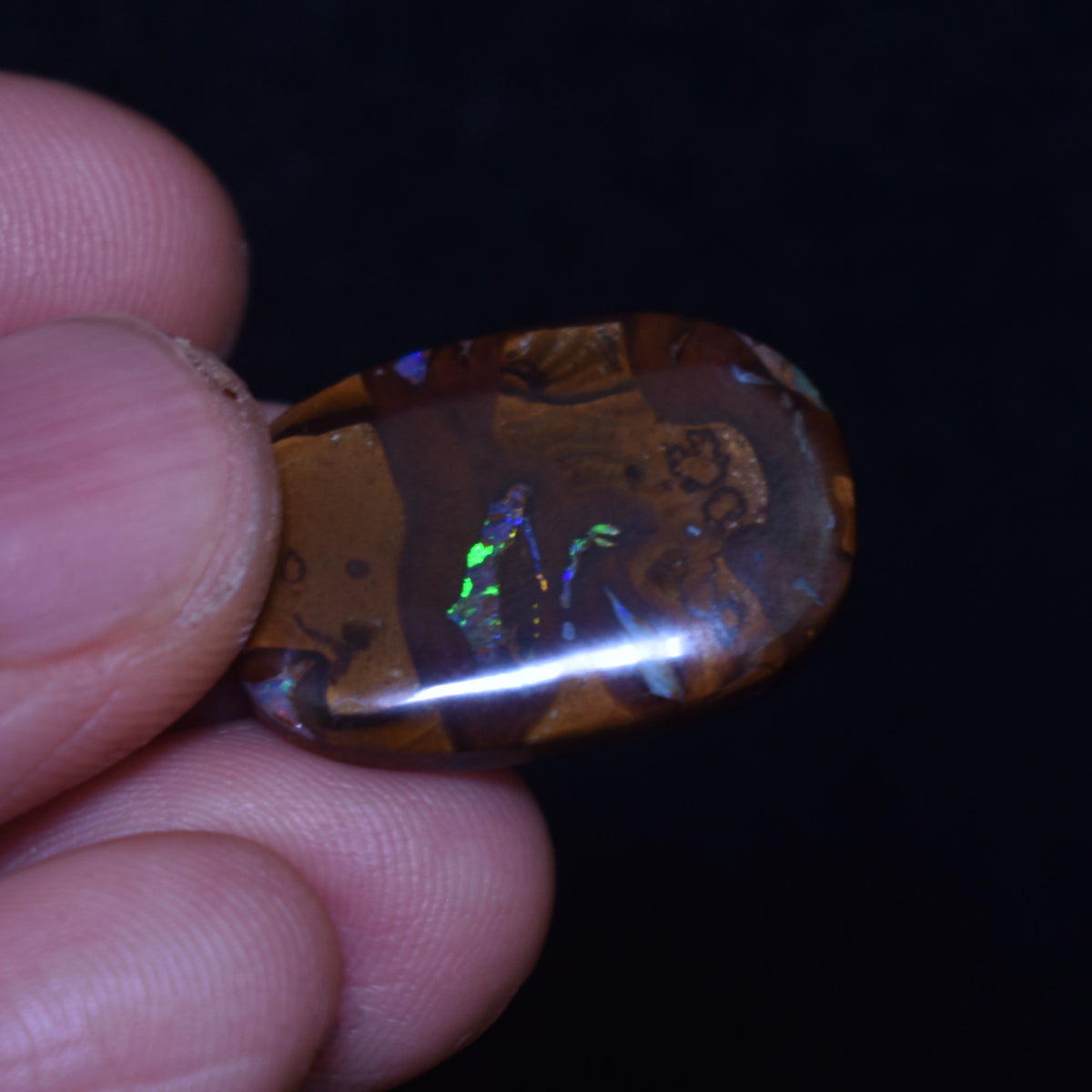 Australian Polished Boulder Opal Stone – 22ct weight #19