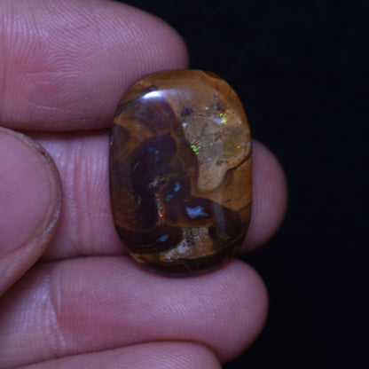 Australian Polished Boulder Opal Stone – 22ct weight #19