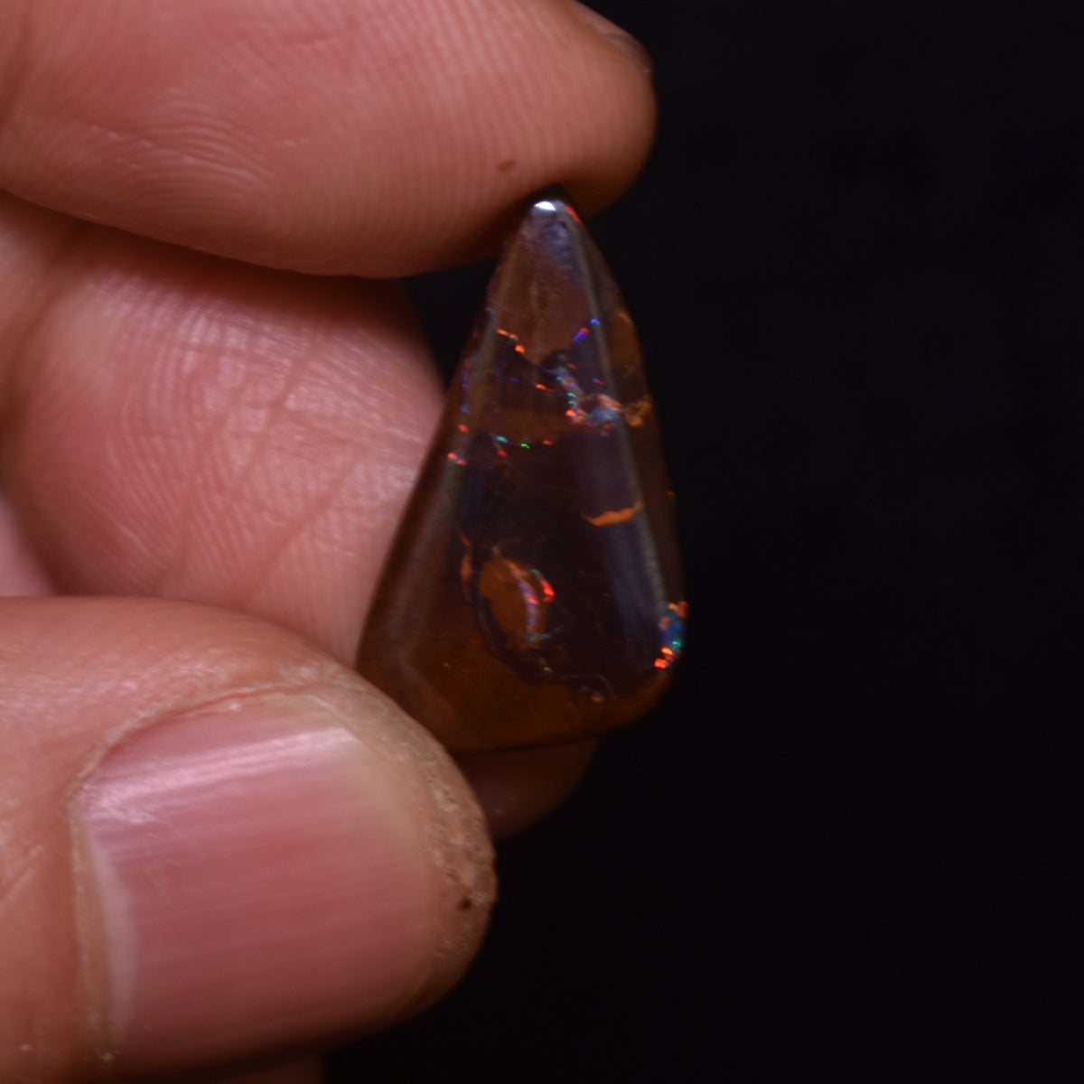 Australian Polished Boulder Opal Stone – 5ct weight #20