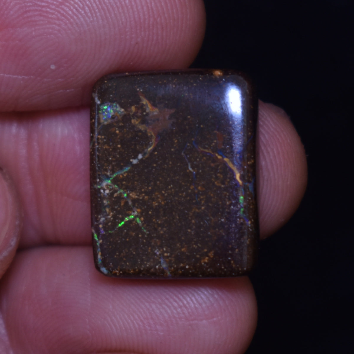 Australian Polished Boulder Opal Stone – 16ct weight #21