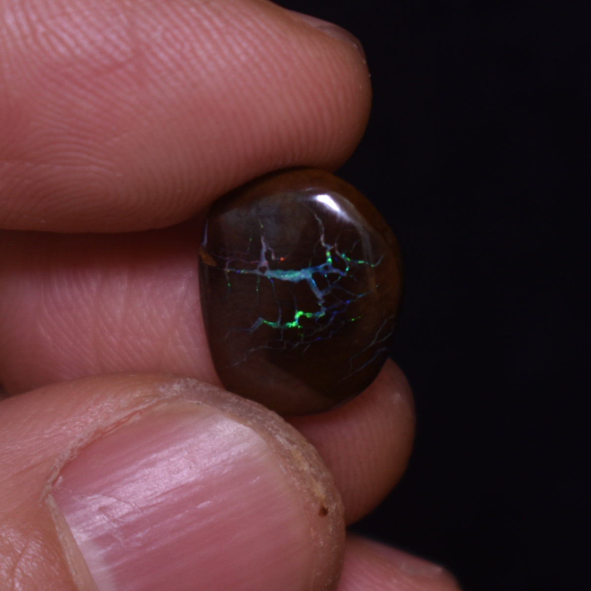 Australian Polished Boulder Opal Stone – 6ct weight #27